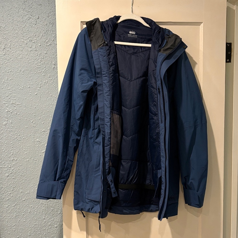 REI Powderbound Insulated Jacket - Men's Medium Sargasso Sea Blue - Picture 4 of 14